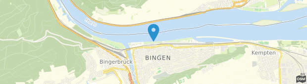 Umland des Vinothek Bingen am Rhein