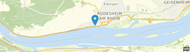 Umland des Rheinstein Hotel Rüdesheim