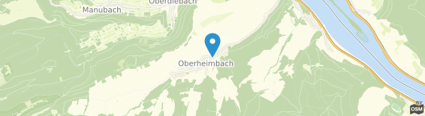 Umland des Weingut und Gästehaus Sonnenhof Oberheimbach