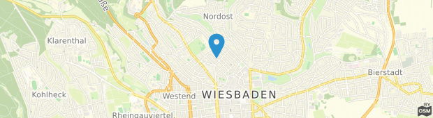 Umland des Hotel Das Kleine Wiesbaden