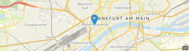 Umland des mk | hotel frankfurt