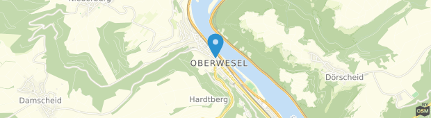 Umland des Hotel Romerkrug Oberwesel