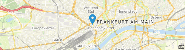 Umland des 25hours Hotel Frankfurt The Trip