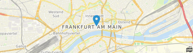 Umland des Steigenberger Icon Frankfurter Hof