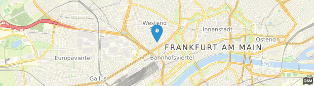 Umland des Guesthouse Dirazi Frankfurt