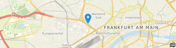 Umland des TAJ Hessischer Hof Frankfurt
