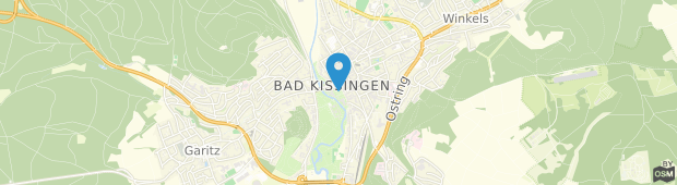 Umland des Kurgarten Cafe Bad Kissingen