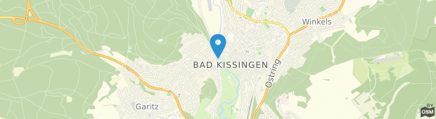 Umland des BRISTOL Hotel Bad Kissingen