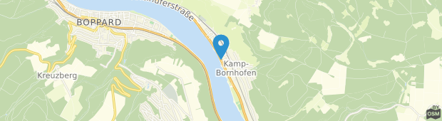 Umland des Hotel Im Rheintal / Kamp-Bornhofen