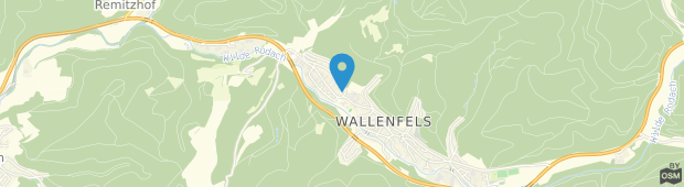 Umland des Gasthof Roseneck Wallenfels