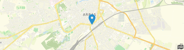 Umland des Mercure Atria Arras Centre