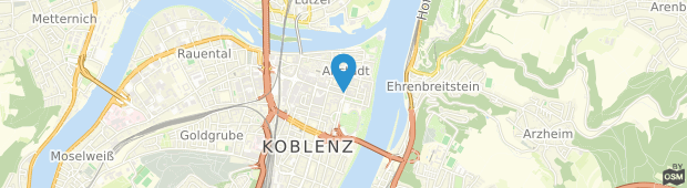 Umland des Hotel Trierer Hof Koblenz