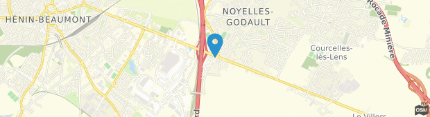Umland des Inter Hotel Cap Hotel Noyelles-Godault