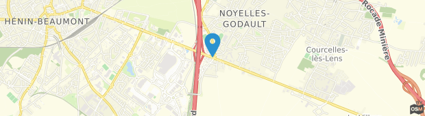 Umland des Novotel Lens Noyelles