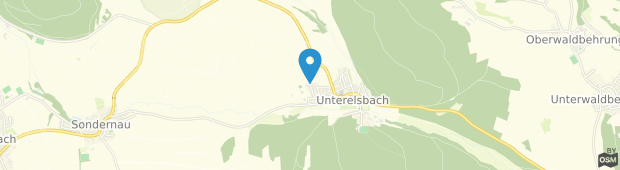 Umland des Landhotel Hubertus, Unterelsbach