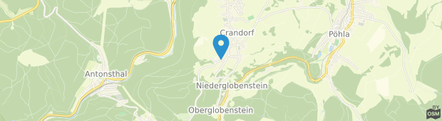 Umland des Ferienpension Bergidyll / Schwarzenberg