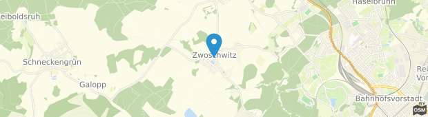 Umland des Land-gut-Hotel Zwoschwitz Plauen