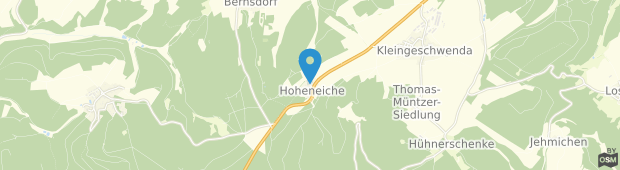 Umland des Zum Roten Hirsch im Grunen Wald