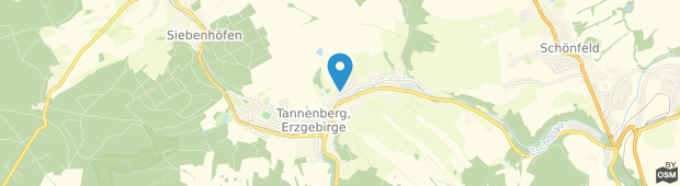 Umland des Landhotel Zum Hammer Tannenberg