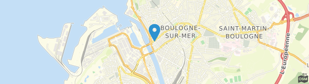 Umland des Hotel Faidherbe Boulogne-sur-Mer