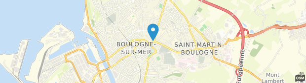 Umland des Ibis Boulogne sur Mer Centre Cathedrale