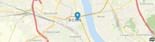 Umland des Sternhotel Bonn