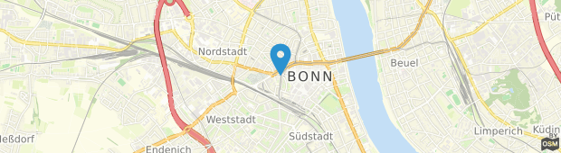 Umland des Hotel Domicil Bonn