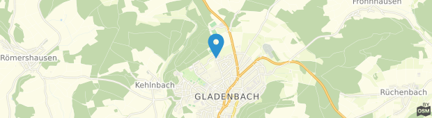 Umland des Restaurant Hotel Zum Rosengarten Gladenbach