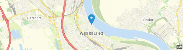 Umland des Hotel am Rhein / Wesseling