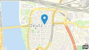 Hotel „Deutzer Eck“ und Umgebung