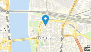 Jugendherberge Köln-Deutz City-Hostel und Umgebung