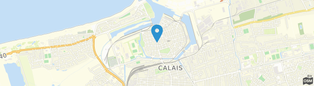 Umland des Ibis Styles Calais Centre