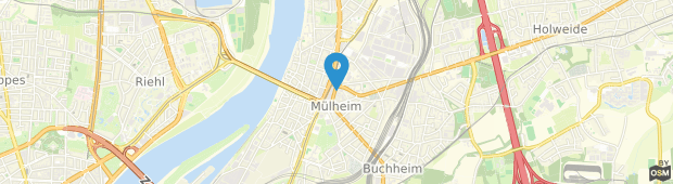 Umland des Holiday Inn - the niu, Mill Cologne Mülheim