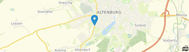 Umland des Best Western Hotel Altenburger Land