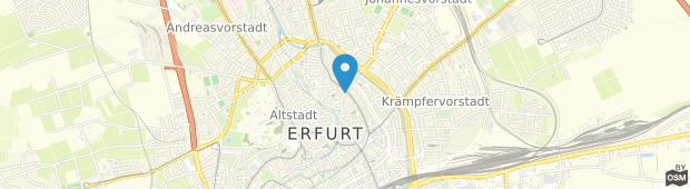 Umland des Evangelisches Augustinerkloster zu Erfurt