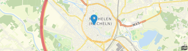 Umland des Mercure Mechelen Ve