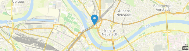 Umland des Super 8 by Wyndham Dresden