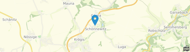 Umland des Gut Frohberg
