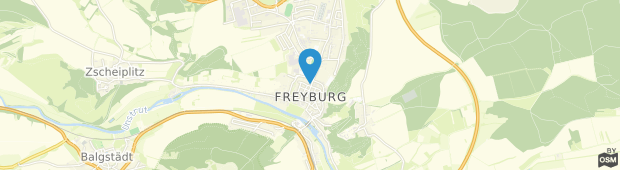 Umland des Zur Traube Freyburg