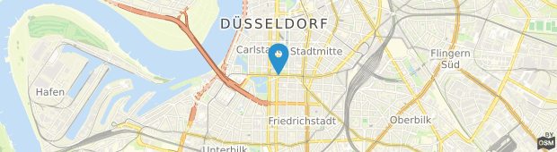 Umland des Leonardo Royal Düsseldorf Königsallee