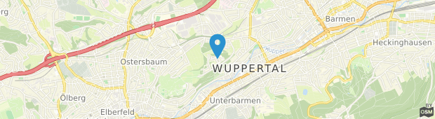 Umland des Tagungszentrum Wuppertal Auf dem heiligen Berg