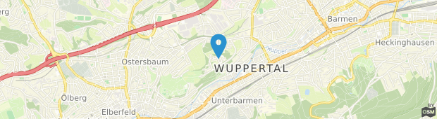 Umland des Internationales Evangelisches Tagungszentrum Wuppertal