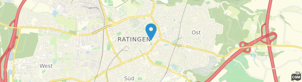 Umland des JustStay Ratingen
