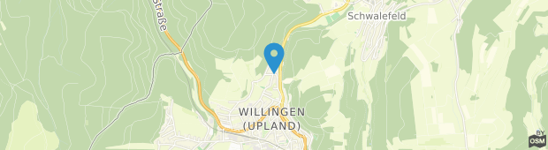 Umland des Haus Bergfrieden Hotel Willingen