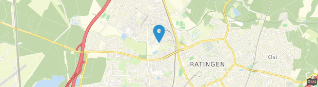 Umland des FOUR Ratingen Düsseldorf Airport