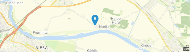 Umland des Hotel Moritz an der Elbe