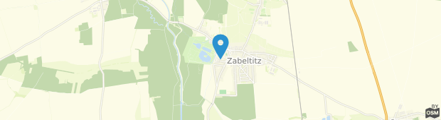 Umland des Gästehaus Zabeltitz