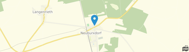 Umland des Wellness-Suiten Neuburxdorf