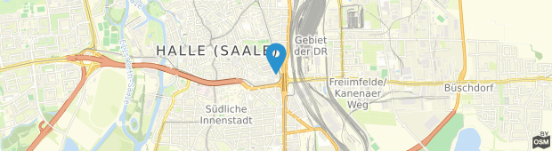 Umland des Holiday Inn - the niu, Ridge Halle Central Station