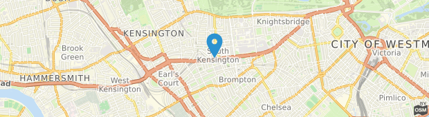 Umland des DoubleTree by Hilton London Kensington